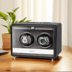 Hộp xoay đồng hồ Driklux E2BG-F-9-LED-P-SM (2 ổ xoay)